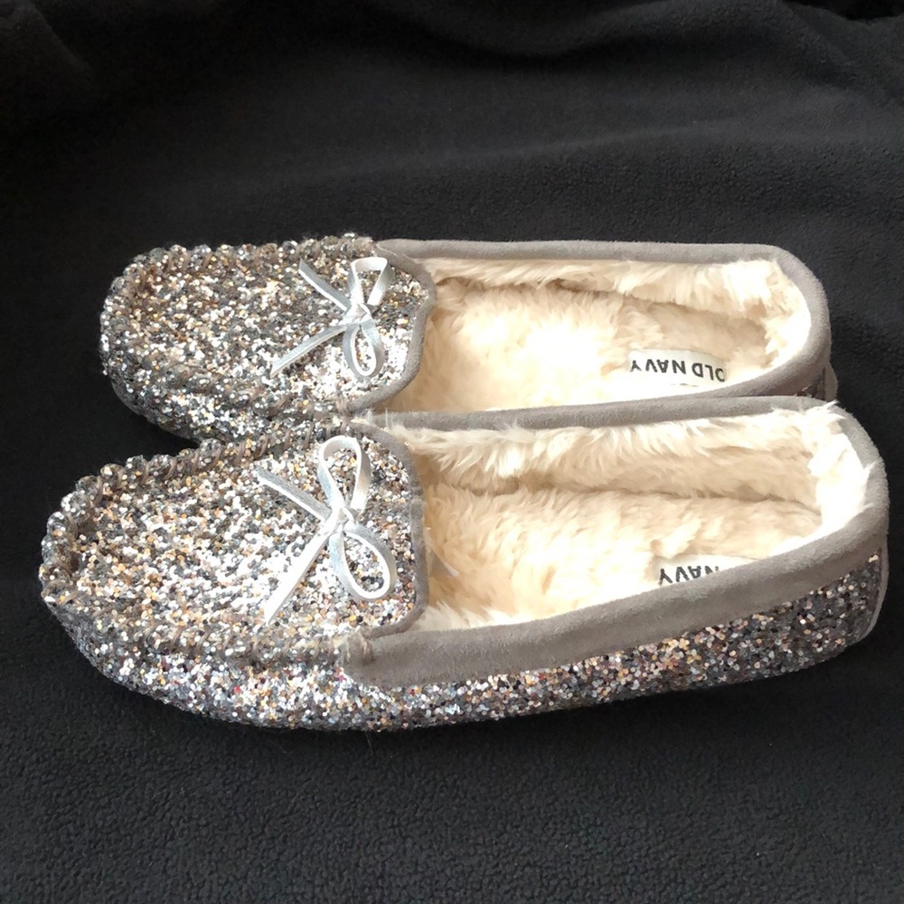 Glitter Moccasins